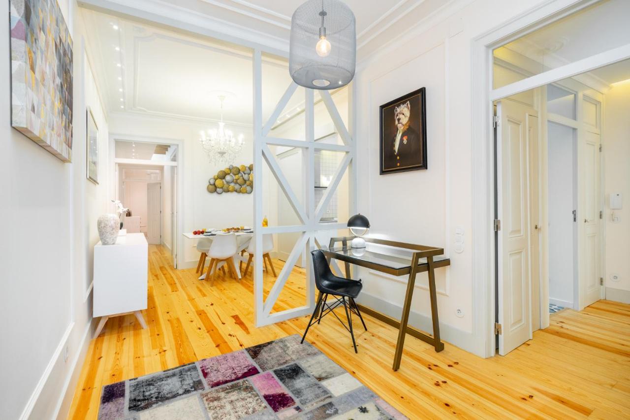 Whome Luxury Stay In Prime Location W/ Ac, Lift & Private Patio Лиссабон Экстерьер фото